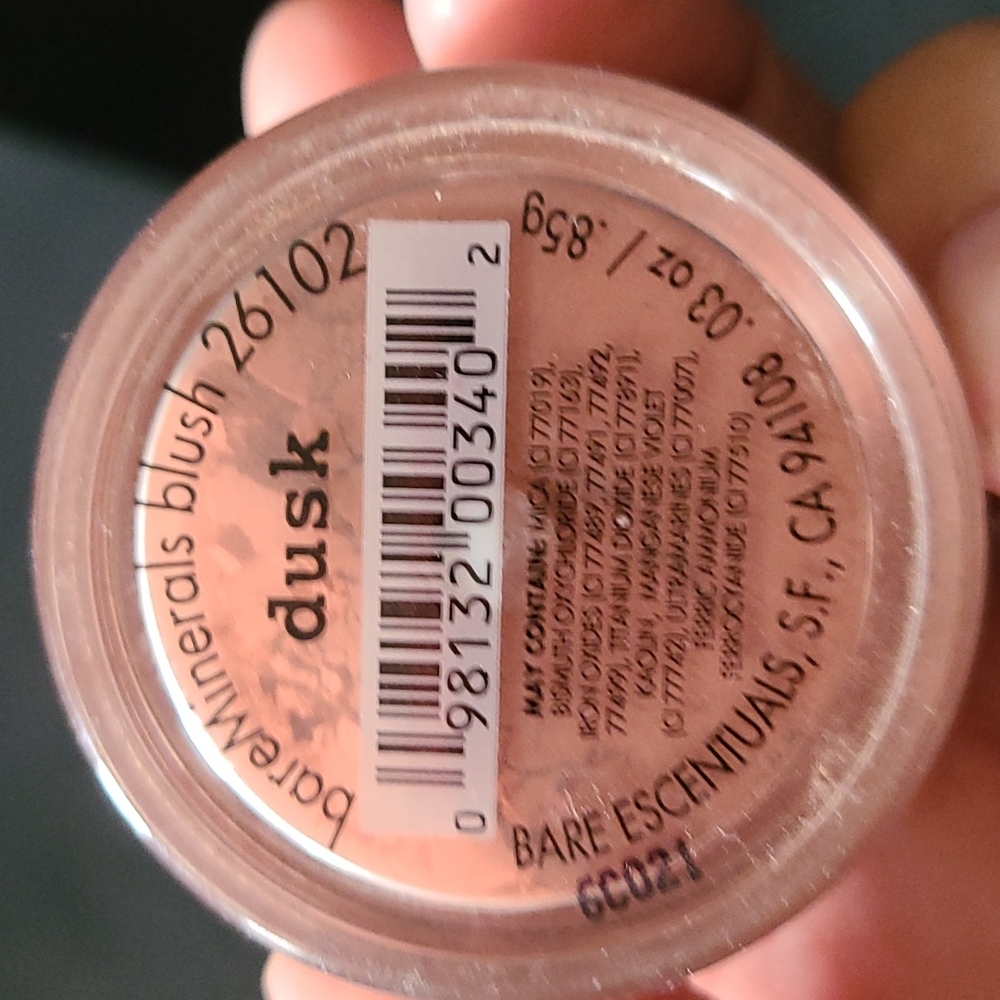 Bareminerals loose blush dusk